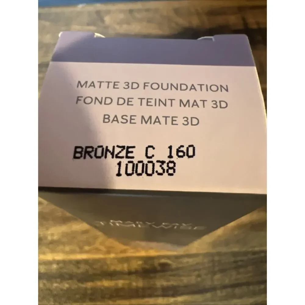 Mary Kay TimeWise Matte 3D Foundation Bronze C 160 NIB Retired